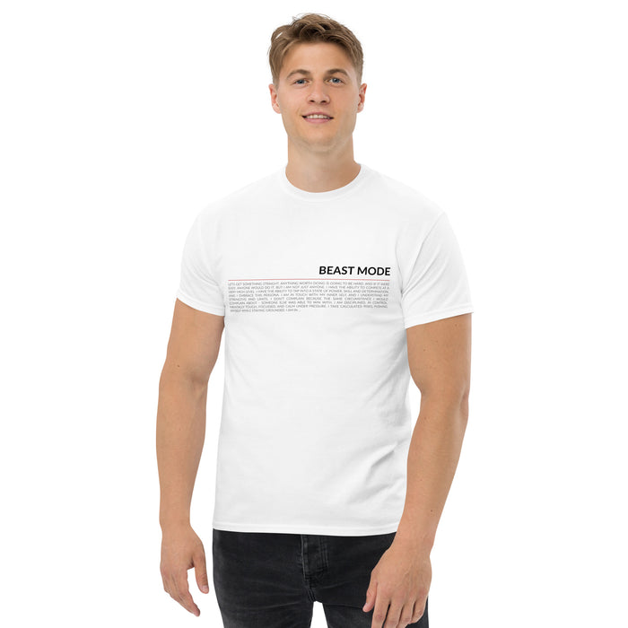Star Showroom Beast Mode  T-Shirt (White)
