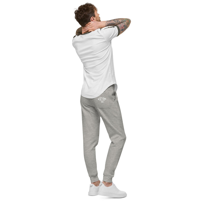 New York Athletic Department Unisex Fleece Sweatpants (White Label)