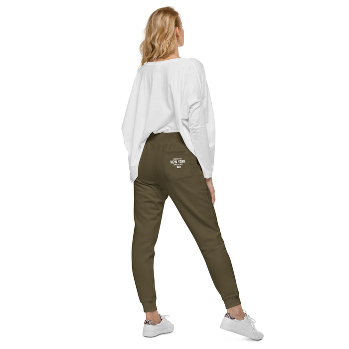 New York Athletic Department Unisex Fleece Sweatpants (White Label)