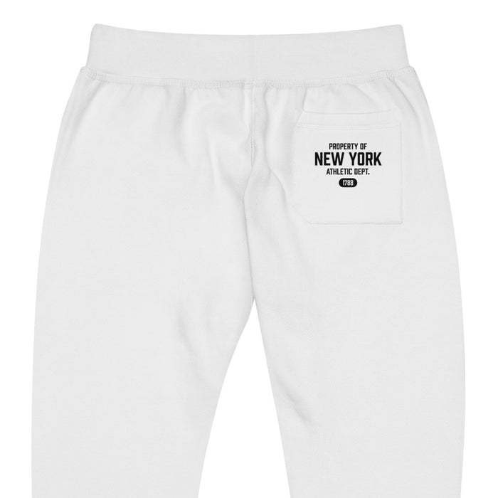 New York Athletic Department Unisex Fleece Sweatpants (Black Label)