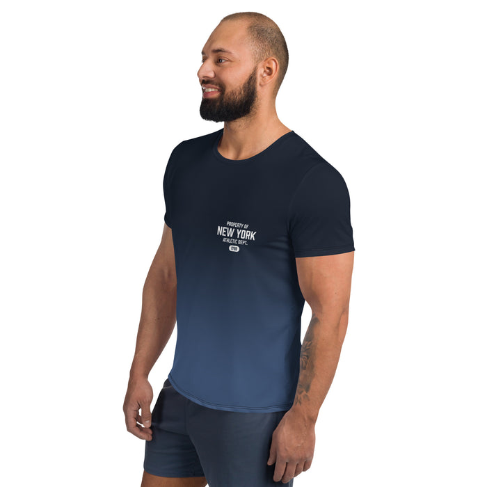 New York Athletic Dept All-Over Print Men's Athletic T-Shirt