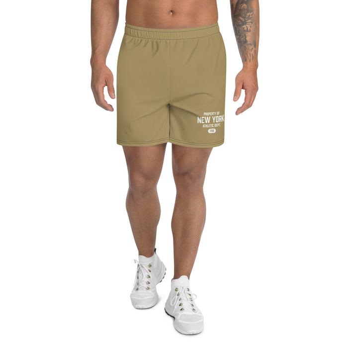 New York Athletic Dept Men's Recycled Athletic Shorts (White Label)