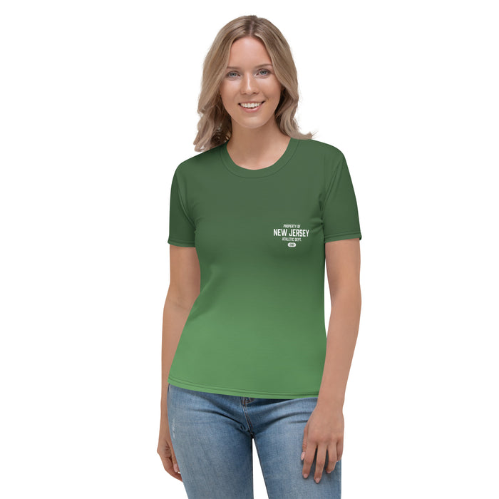 New Jersey Athletic Dept All-Over Print Women's Athletic T-Shirt