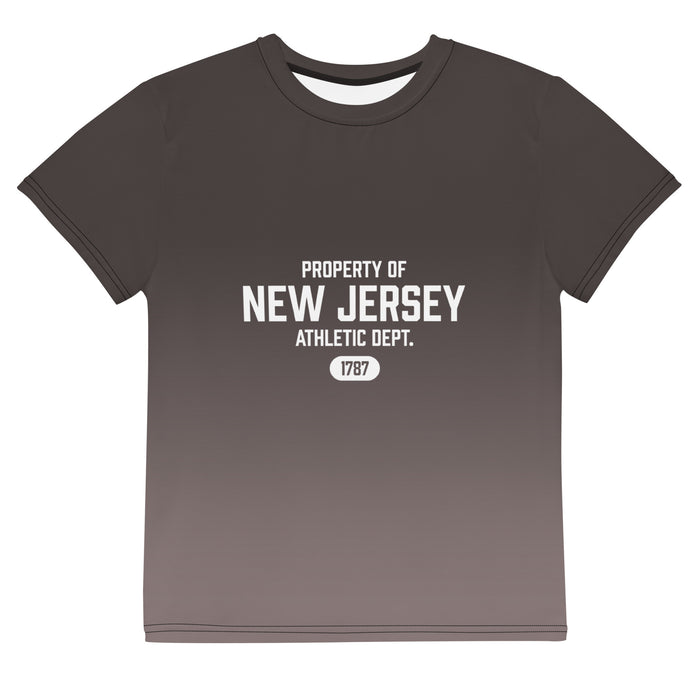 New Jersey Athletic Dept All-Over Printed Youth Athletic T-Shirt