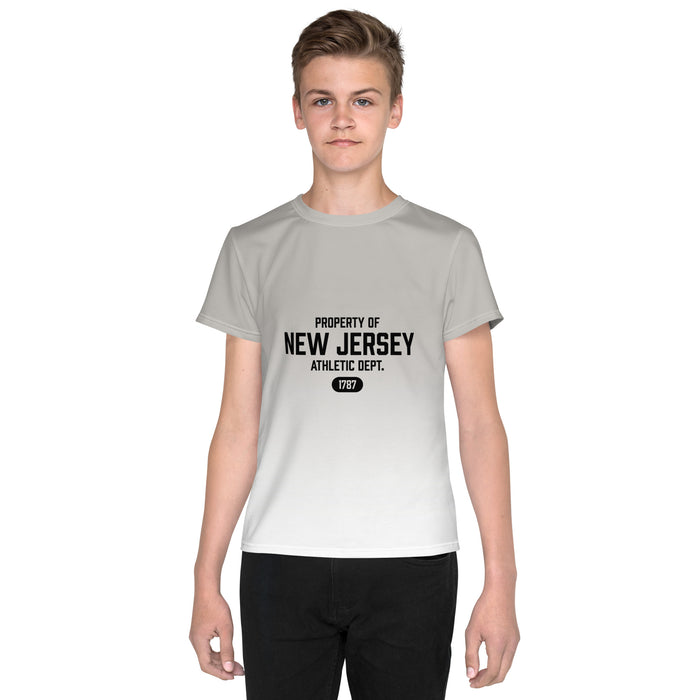 New Jersey Athletic Dept All-Over Printed Youth Athletic T-Shirt