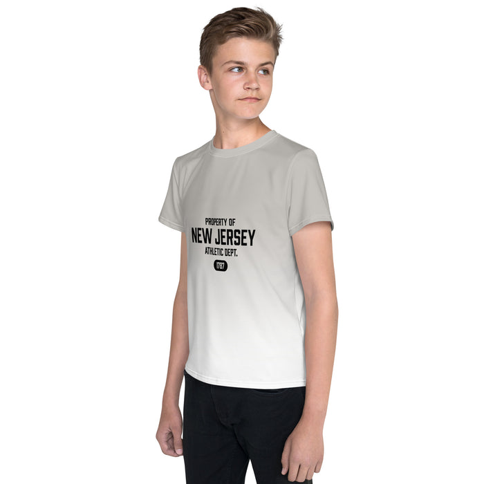 New Jersey Athletic Dept All-Over Printed Youth Athletic T-Shirt