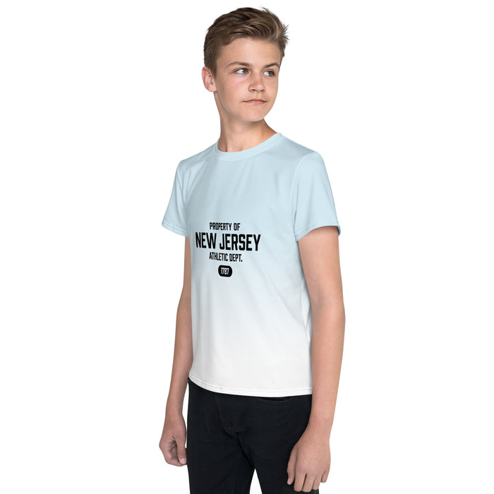 New Jersey Athletic Dept All-Over Printed Youth Athletic T-Shirt