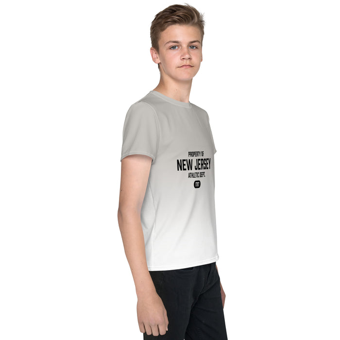 New Jersey Athletic Dept All-Over Printed Youth Athletic T-Shirt