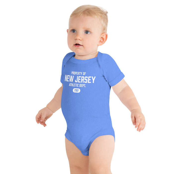 New Jersey Athletic Department Baby Short Sleeve One Piece Bodysuit