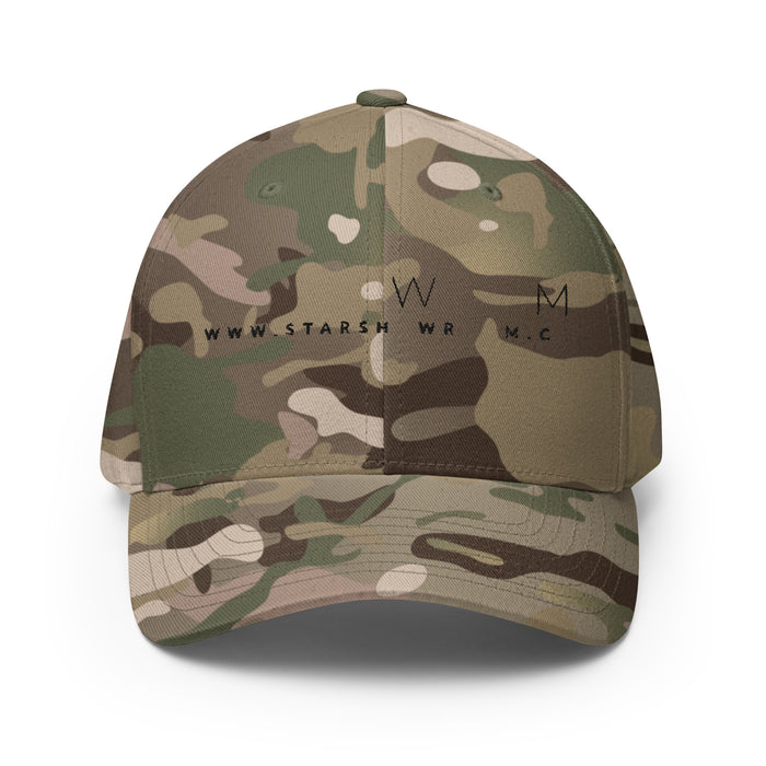 Star Showroom Closed Back Twill Cap (Green Camouflage)