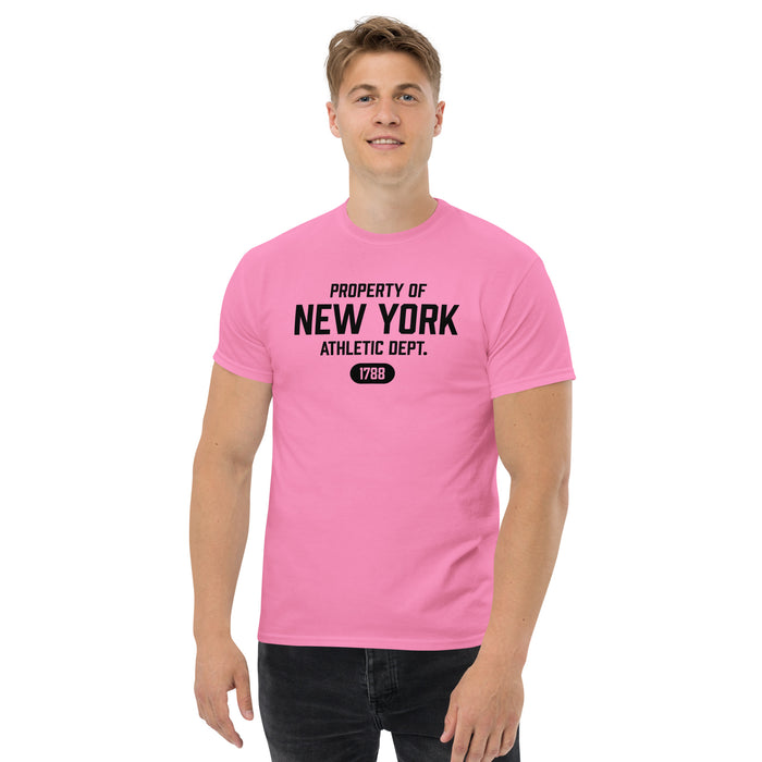 New York Athletic Dept Men's Classic Tee (Black Label)