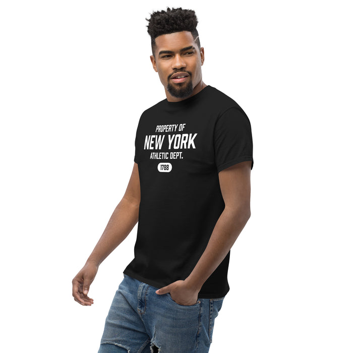 New York Athletic Dept Men's Classic Tee (White Label)