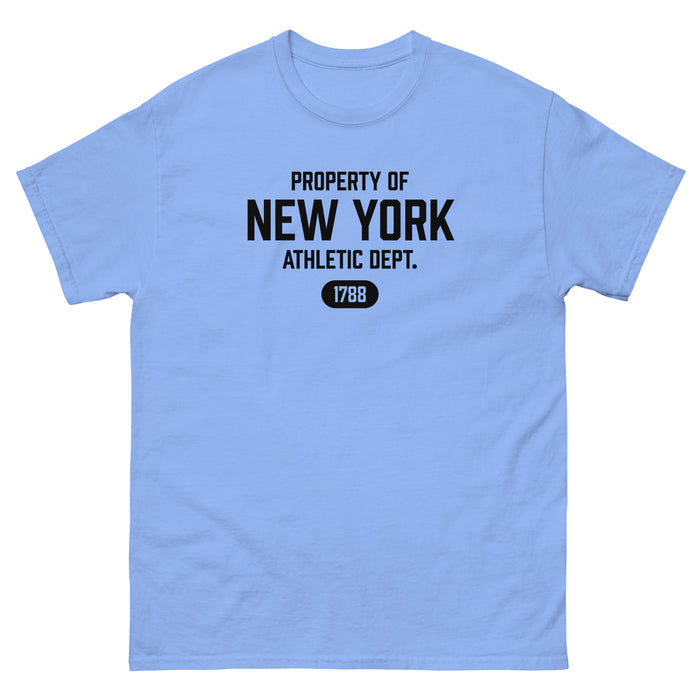 New York Athletic Dept Men's Classic Tee (Black Label)