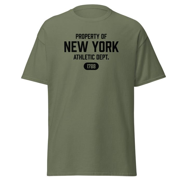 New York Athletic Dept Men's Classic Tee (Black Label)