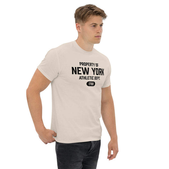 New York Athletic Dept Men's Classic Tee (Black Label)