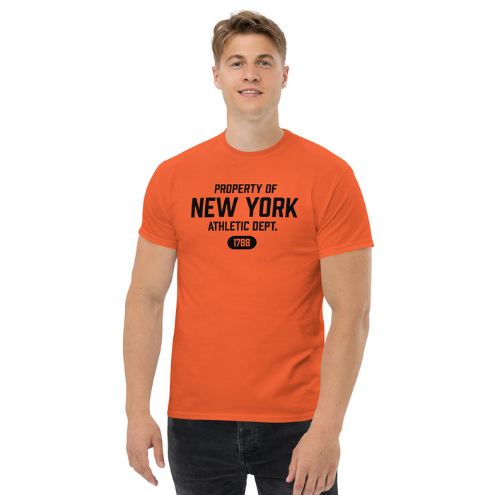 New York Athletic Dept Men's Classic Tee (Black Label)