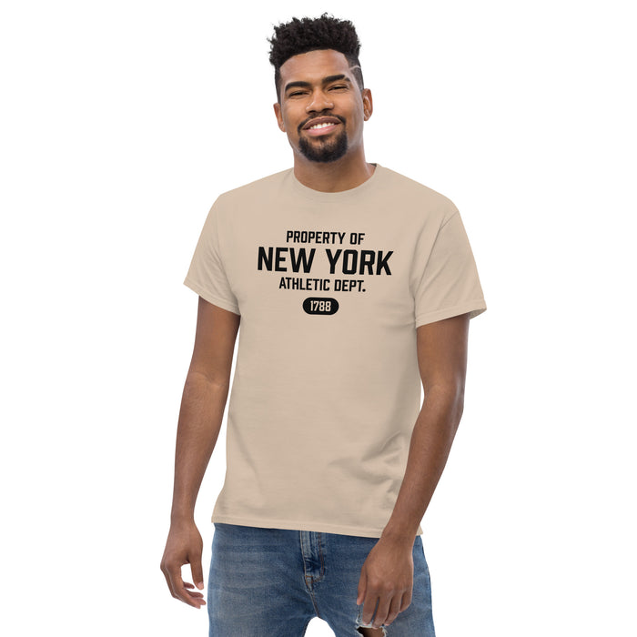 New York Athletic Dept Men's Classic Tee (Black Label)