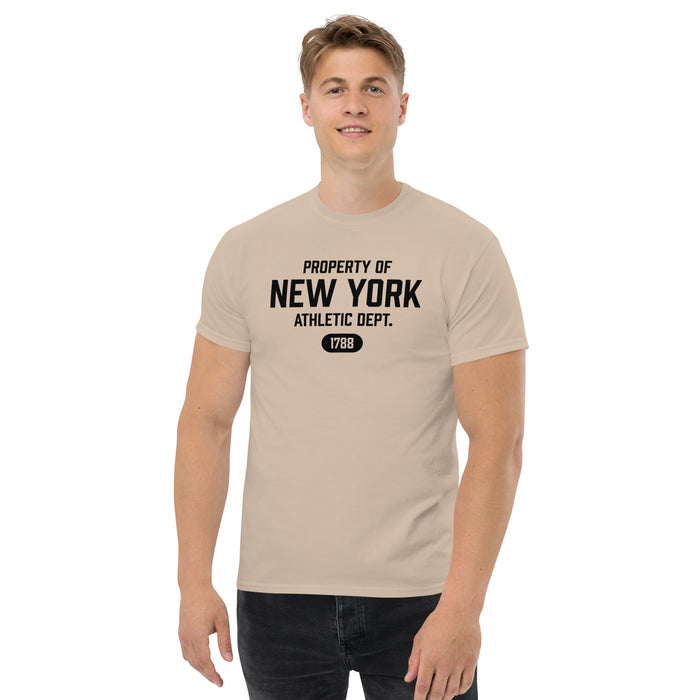 New York Athletic Dept Men's Classic Tee (Black Label)