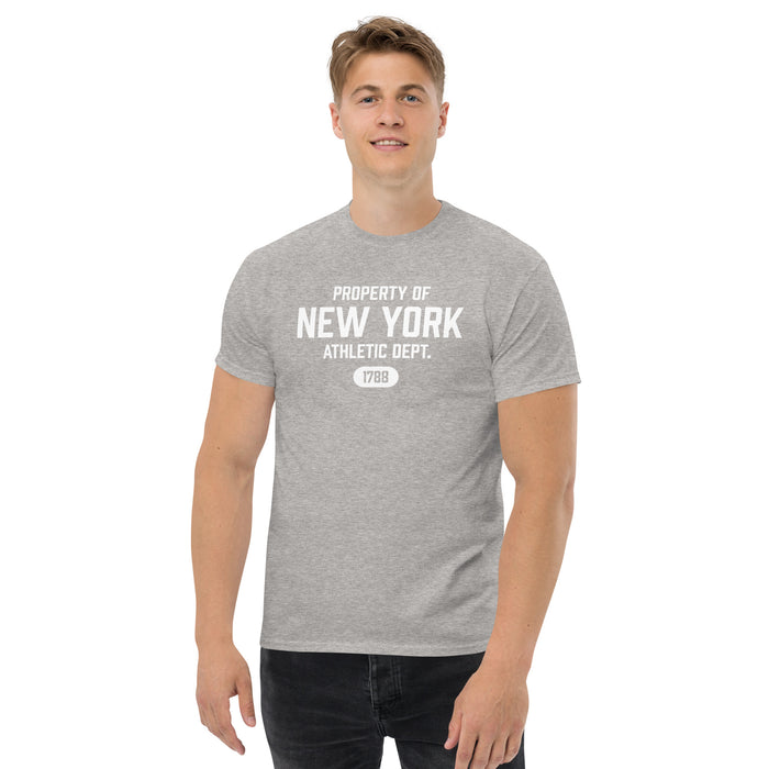 New York Athletic Dept Men's Classic Tee (White Label)