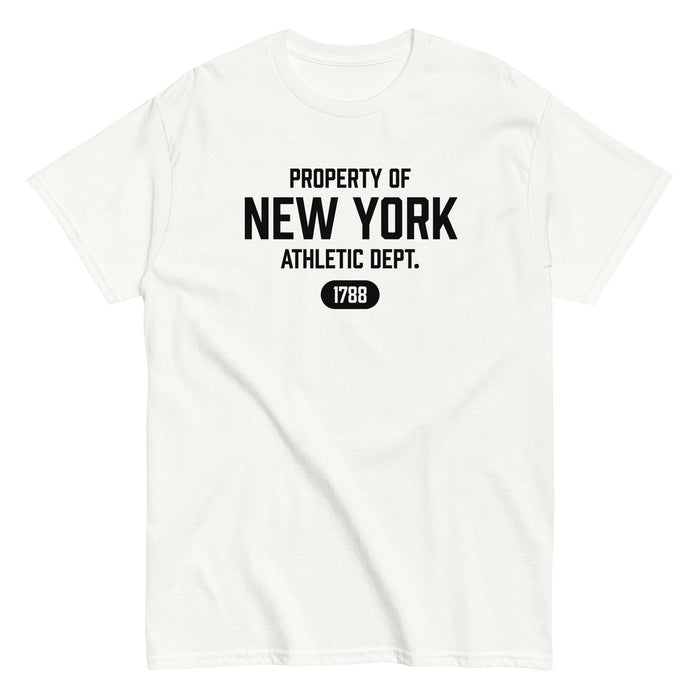 New York Athletic Dept Men's Classic Tee (Black Label)