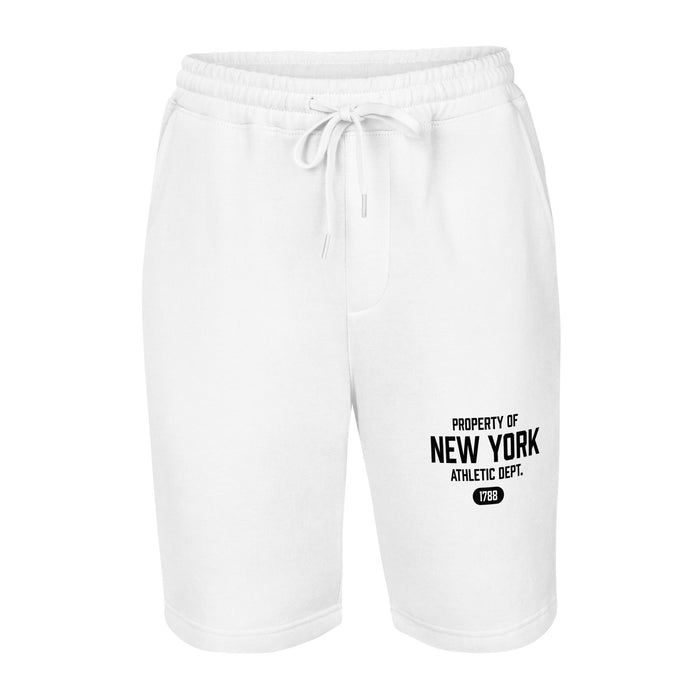 New Jersey Athletic Department Fleece Shorts For Men (Black Label)
