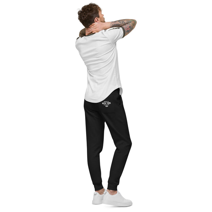 New York Athletic Department Unisex Fleece Sweatpants (White Label)