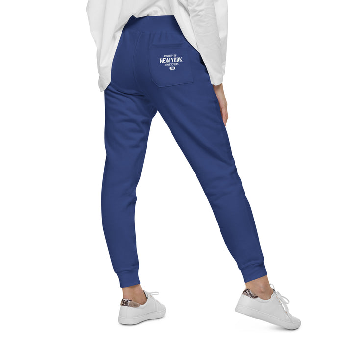 New York Athletic Department Unisex Fleece Sweatpants (White Label)