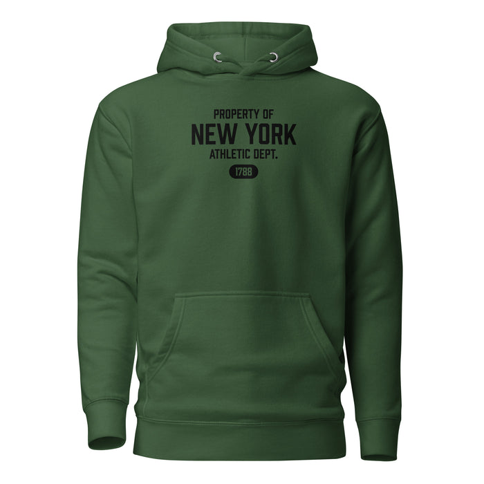 New York Athletic Dept Unisex Premium Hooded Sweatshirt (Black Label)