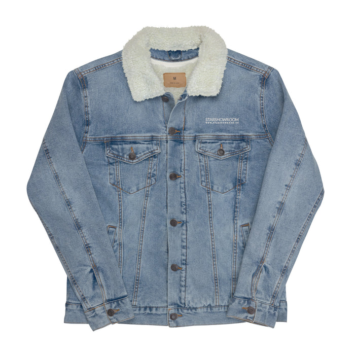 Star Showroom Unisex Denim Sherpa Jacket