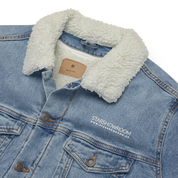 Star Showroom Unisex Denim Sherpa Jacket