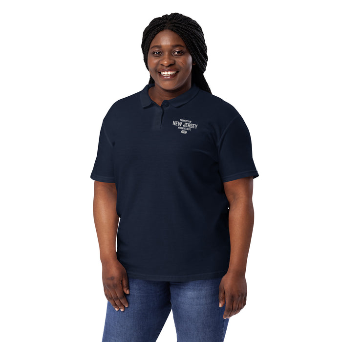 Women’s New Jersey Athletic Dept Embroidered Pique Polo Shirt