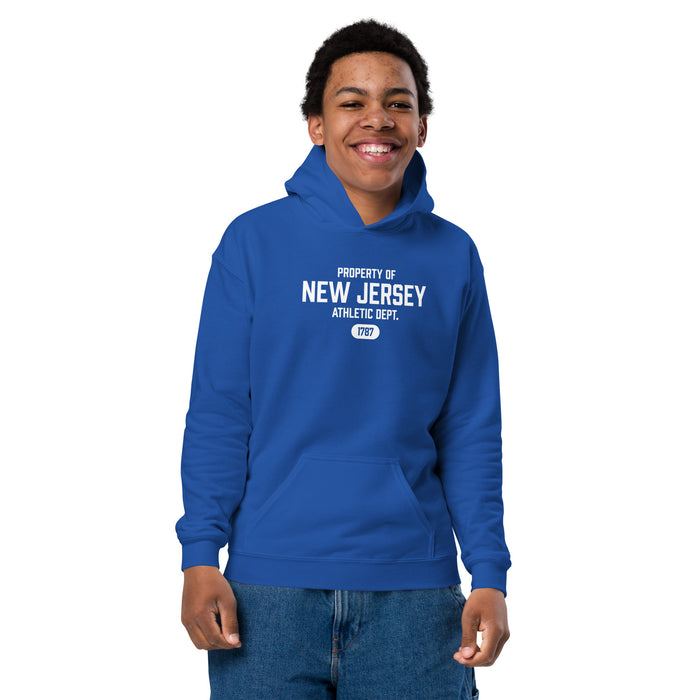 New Jersey Athletic Dept Youth Hoodie