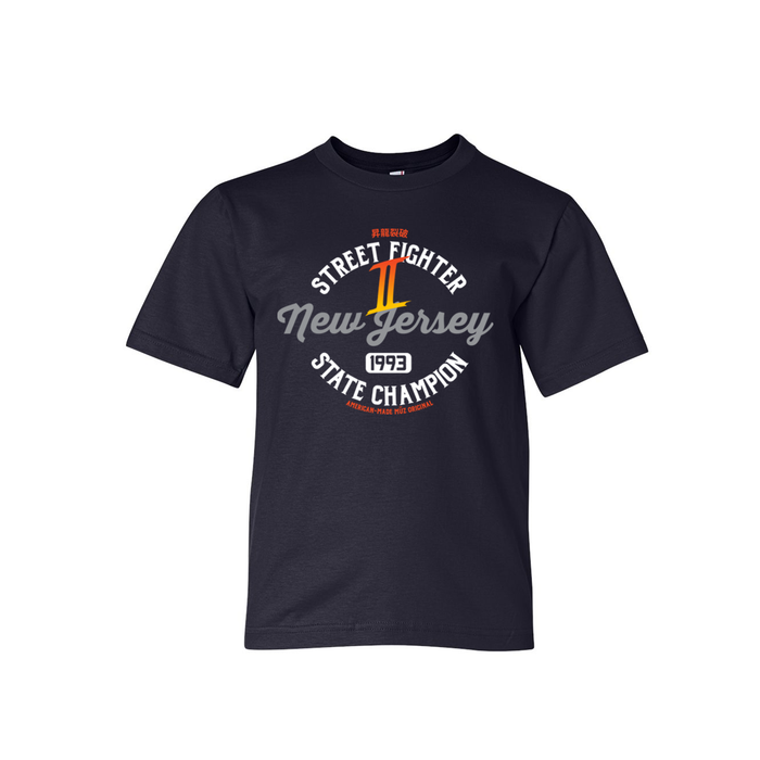 Street Fighter 2 NJ State Champ T-Shirt (Kids)