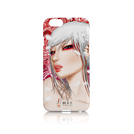 Star Showroom iPhone phone case. Image of Akane from m ū z by mark muñoz - $32.50