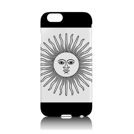 Star Showroom iPhone phone case. White Argentina Flag Design - $32.50