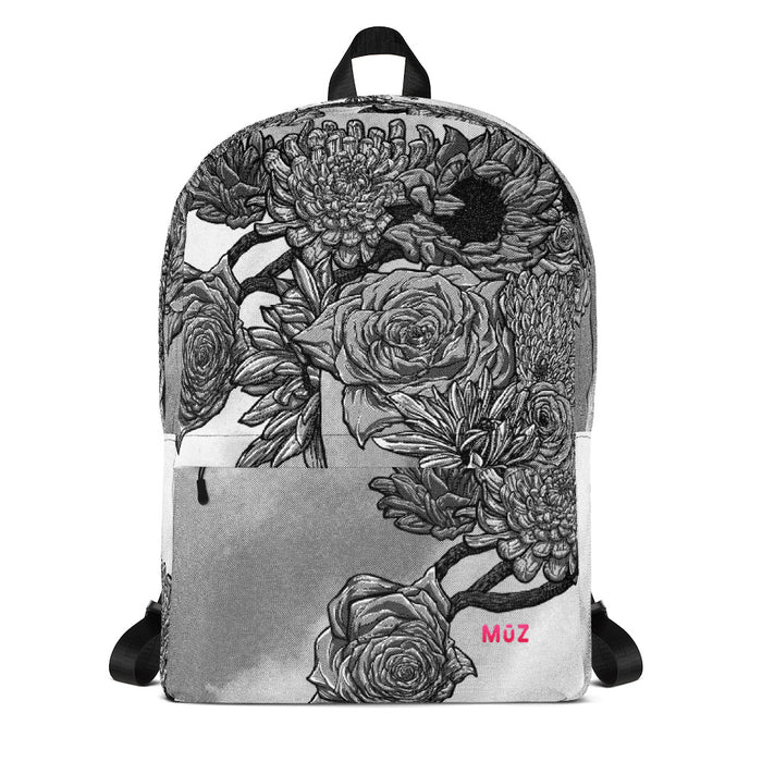 Sharpie Flowers Halftones Backpack
