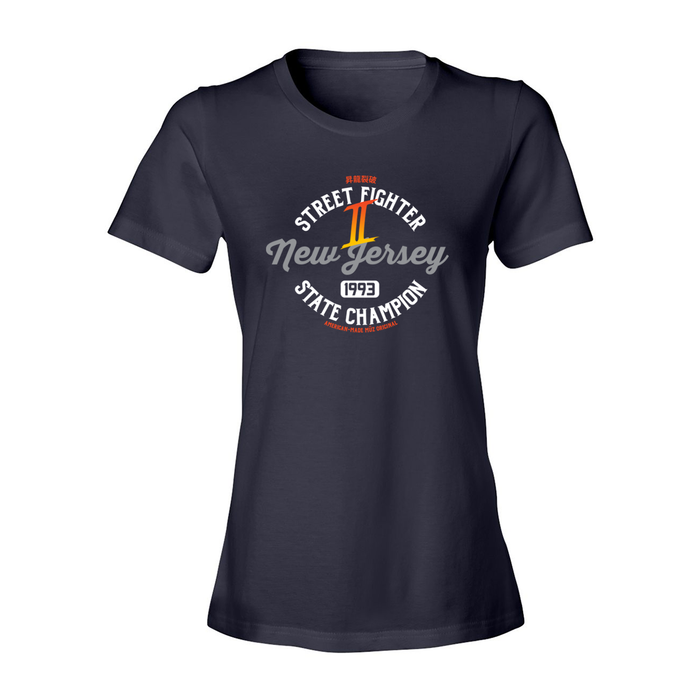 Street Fighter 2 NJ State Champ T-Shirt (Women's)