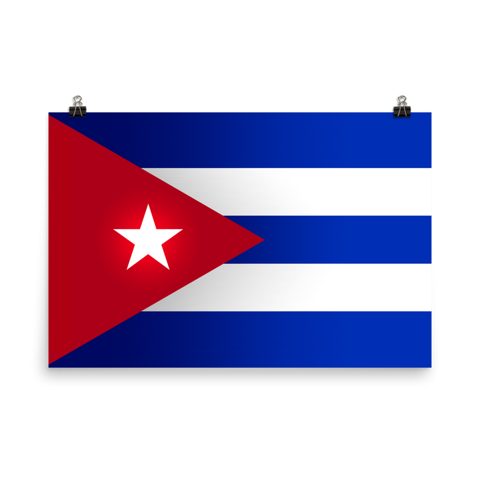 Cuba Flag Wall Art