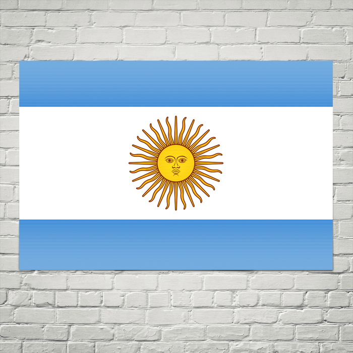 Argentina Flag Wall Art
