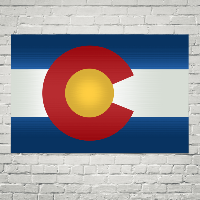 Colorado Flag Wall Art