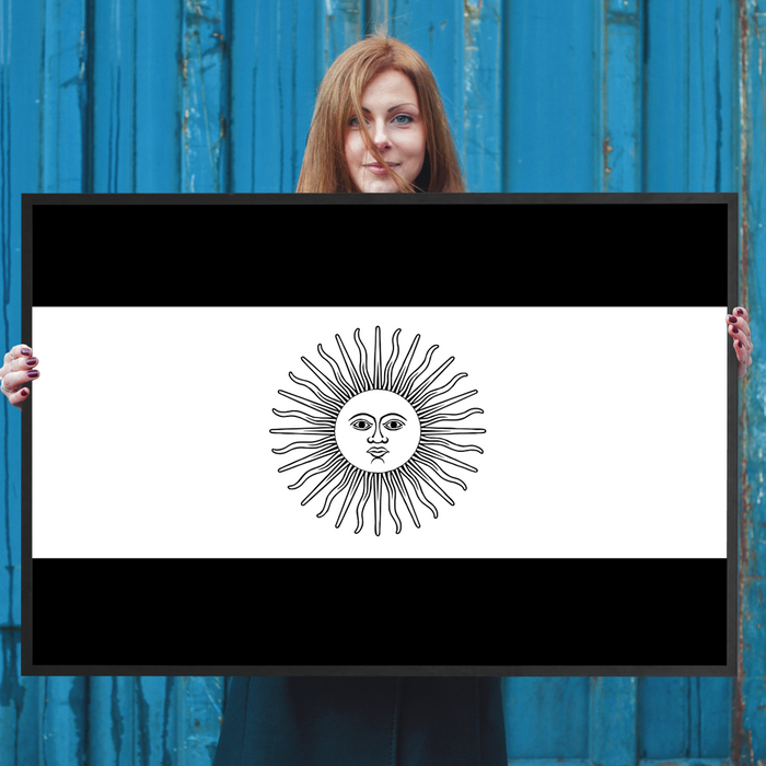 Argentina Flag Wall Art