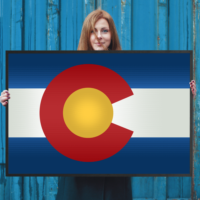 Colorado Flag Wall Art