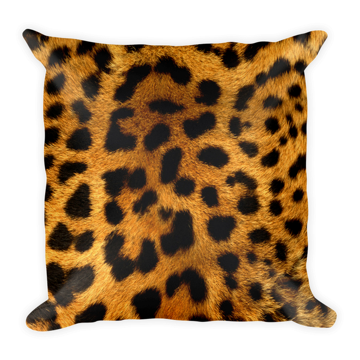 Leopard Pattern Throw Pillow