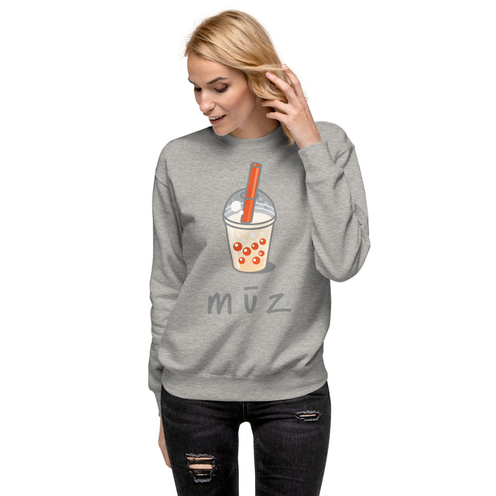 muz Bubble Tea Logo Sweatshirt